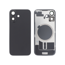 Vitre face arrière iPhone 16 Plus + NFC Magnet Qualité Origine Noir