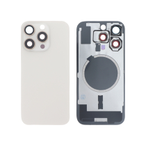 Vitre face arrière iPhone 16 Pro + NFC Magnet Qualité Origine Titane Sable