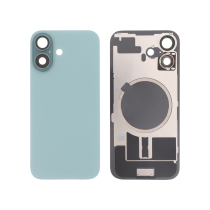 Vitre face arrière iPhone 16 Plus + NFC Magnet Qualité Origine Vert