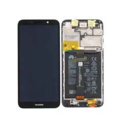 Ecran LCD + Vitre tactile + Châssis + Batterie Huawei Y5 2018 - Noir (officiel)