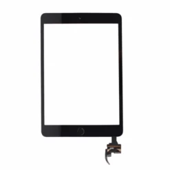 Vitre tactile Noire Ipad Mini 3 avec bouton Home OEM