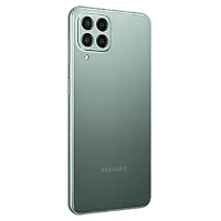 Vtre arrière + vitre caméra verte Samsung Galaxy M33 5G M336B (officiel)