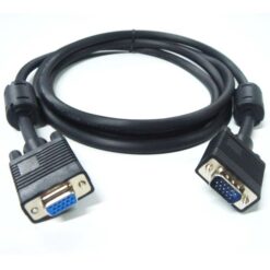 Câble Vidéo VGA Mâle vers VGA Femelle 3M Noir (Compatible)