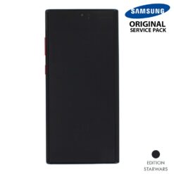 Vitre tactile et écran OLED Samsung Galaxy Note 10 Plus SM-N975 (officiel) Noir Star Wars