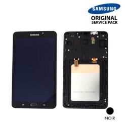 Ecran LCD et Vitre Tactile noire Samsung Galaxy Tab A 2016 7 T285 (officiel)"