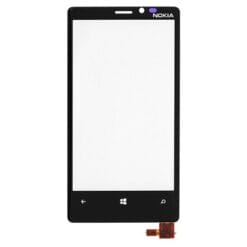 Vitre Tactile Noire Nokia Lumia 920 (Compatible)