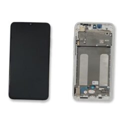Ecran LCD + vitre tactile + châssis Plus que Blanc Xiaomi Mi A3 (Officiel)
