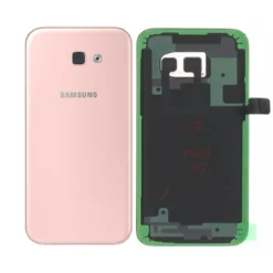 Vitre arrière + vitre caméra Samsung A3 2017 A320F  (Officiel) - Rose