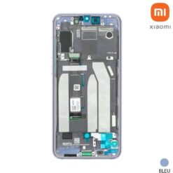 Ecran LCD + vitre tactile + châssis Bleu Océan Xiaomi Mi 9 SE (officiel)