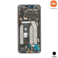 Ecran LCD + vitre tactile + châssis Noir / Gris Piano Xiaomi Mi 9 SE (officiel)