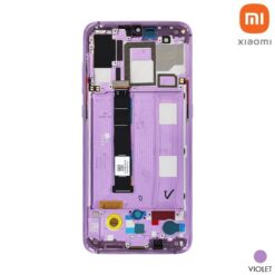 Ecran AMOLED + vitre tactile + châssis Violet Améthyste Xiaomi Mi 9 (officiel)