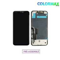 Ecran Colormax LCD + Vitre Tactile iPhone 11 Noir + adhésif (COLORMAX edition)