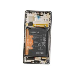 Ecran LCD + vitre tactile + châssis + batterie Honor 70 Crystal Silver (officiel)