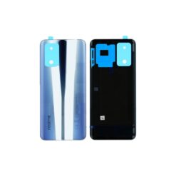 Vitre arrière + Lentille caméra argent/bleue Realme GT 5G (Officiel)