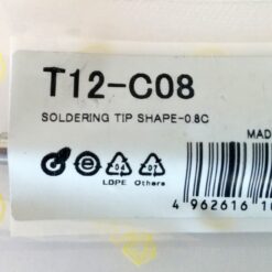 Panne T12-C08 pour fer BK950D et Hakko FX951