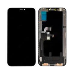Ecran Soft OLED + Vitre Tactile + Adhésif  iPhone XS Noir