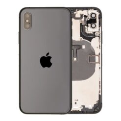 Châssis avec nappes pour iPhone XS - Grade A (avec Logo) Gris sidéral