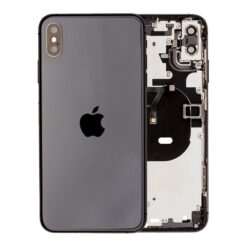 Châssis avec nappes pour iPhone XS Max - Grade A (avec Logo) Gris sidéral