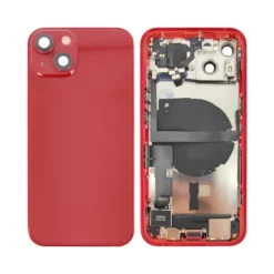 Châssis avec nappes pour iPhone 13 - Grade A (avec Logo) Rouge