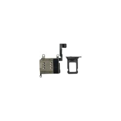 Lecteur Double Carte SIM + Tiroir SIM Noir iPhone 13 Pro Max (Compatible)