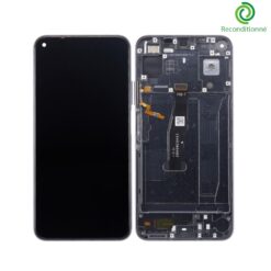 Ecran LCD + Vitre tactile + Châssis Noir Minuit (Reconditionné) Honor 20 / Nova 5T