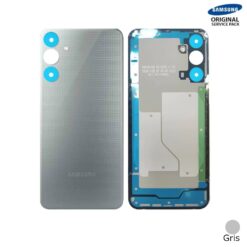 Vitre arrière + lentilles caméra Grise Samsung Galaxy M15 5G (M156) (Officiel)