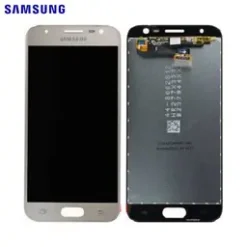 Ecran LCD + Vitre tactile or (officiel) Samsung J3 2017 J330F