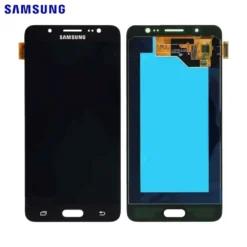Ecran LCD + Vitre Tactile Noire Samsung J5 2016 J510F (officiel)