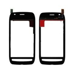 Vitre Tactile Noire Nokia Lumia 710 (Compatible)