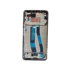 Ecran LCD + vitre tactile + châssis Noir Xiaomi Mi 11 Lite 4G (officiel)