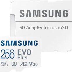 Carte mémoire Samsung Micro 256Go Evo Plus + Adaptateur