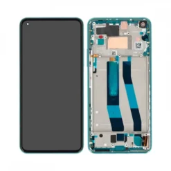 Ecran LCD + vitre tactile + châssis Vert Menthe Xiaomi Mi 11 Lite 5G (officiel)