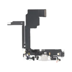Connecteur de charge Titane Blanc iPhone 15 Pro