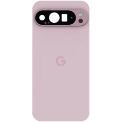 Vitre arrière + lentille caméra Quartz Rose Google Pixel 9 Pro XL (Officiel)