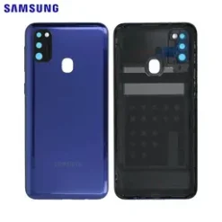 Vitre Arrière bleue  samsung Galaxy M21 M215F (officiel)