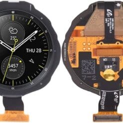 Ecran LCD + Vitre Tactile Noire Samsung Galaxy Watch 46mm (SM-R800/SM-R805) (Compatible)