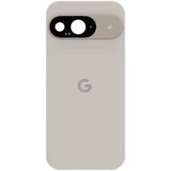 Vitre arrière + lentilles caméra Porcelaine Google Pixel 9 (Officiel)