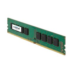 Barrette Mémoire Crucial UDIMM - 4 Go - DDR4 - 2400 MT/s - CL17 (CT4G4DFS824A)