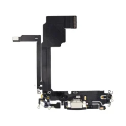 Connecteur de charge Titane Noir iPhone 15 Pro Max