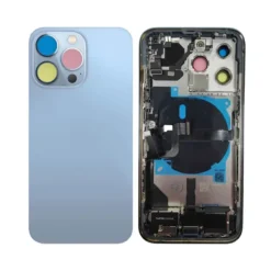 Châssis NEUTRE iphone 13 Pro bleu - avec nappes