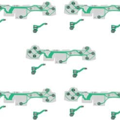 (Lot de 5 ) Film conducteur pour la manette Sony PS5