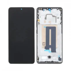Ecran LCD + Vitre tactile (avec châssis) Gris Xiaomi Poco X6 Pro 5G (Officiel)