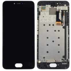 Ecran LCD + Vitre Tactile (avec châssis) Noir Meizu Pro 6 (Compatible)