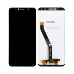 Ecran LCD + Vitre Tactile (sans châssis) Noir Huawei Y6 2018 (Compatible)