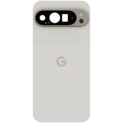 Vitre arrière + lentille caméra Porcelaine Google Pixel 9 Pro XL (Officiel)