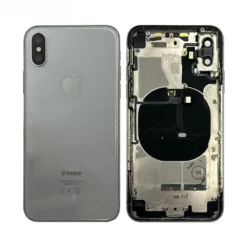 Châssis avec nappes pour iPhone XS - Grade A (avec Logo) Argent