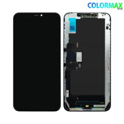 Ecran Colormax LCD + Vitre Tactile + Adhésif iPhone XS Max Noir