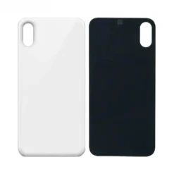 Plaque arrière en verre NEUTRE iPhone XS blanc (pour machine laser)