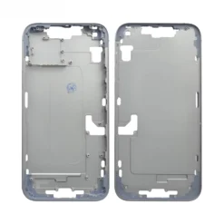 Châssis + plaque arrière NEUTRE iphone 14 plus rouge - avec nappes
