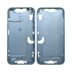 Châssis + plaque arrière NEUTRE iphone 14 plus bleu - sans nappes